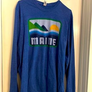 Men’s Maine Long Sleeve T-Shirt